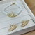 Conjunto inspiração VG colar+ Brinco e Pulseira - loja online