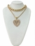 CONJUNTO CORAÇÃO (GRANDE) - VERNIZ ITALIANO COM STRASS ORIGINAL.