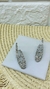 BRINCO CRAVEJADO CRISTAL PRATA - Edi Bijoux