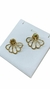 BRINCO CONCHA DOURADA CRAVEJADA - comprar online