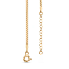 Collar Snake Plata 925 Dorada - 1mm - - comprar online