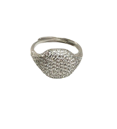 Anillo de Plata con Zirconia/Cubic