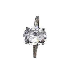 Anillo de Plata con Zirconia/Cubic en internet