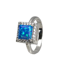 Anillo de Plata con Opalo - comprar online