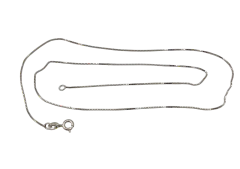 Cadena de Plata Rodinada Veneziana Diamantata 012/4