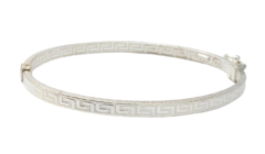 Pulsera Esclava de Plata Guarda Griega