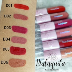 Batom Liq e Gloss Duo Ruby Rose na internet
