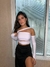 Cropped Paris - Branco - comprar online