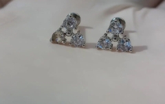 LABRET TRIPLE STRASS