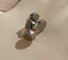 FALSO EXPANSOR PLATEADO Y CON STRASS