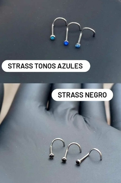 NOSTRIL STRASS COLORES