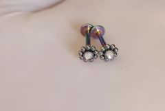 LABRET FLOR STRASS - comprar online