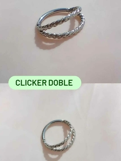 ARGOLLITA CLICKER TORNEADA DOBLE