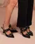 Scarpin Slingback Verniz Preto - comprar online