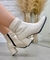 Bota cano curto branca - comprar online
