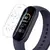 Hidrogel protector para reloj Xiaomi x2, mostrando la pantalla con gotas de agua.