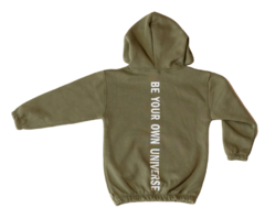 Imagen de Buzo Be Your Own Universe Verde Militar