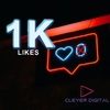1K Curtidas no Instagram