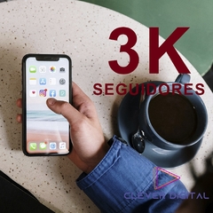 3K Seguidores no Instagram