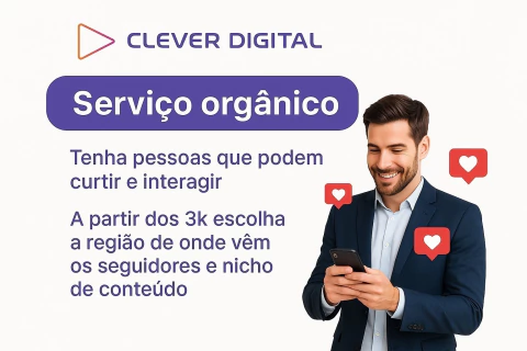 Imagem do banner rotativo Clever Digital