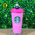 Vaso Starbucks Reusable con Stopper Gatito.