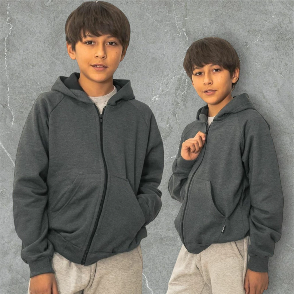 Campera de algodón con frizza KIDS