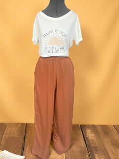 Calça viscose lisa - comprar online