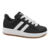 TENIS QUIZ FLATFORM PRETO/BRANCO/PRETO