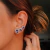 Brinco Ear Cuff Tanzanita na internet