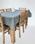 Mantel Impermeable Gris