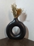Florero Roma Circular Chico(Negro) - comprar online