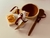 Cuencos, cuchara tallada y carbones - comprar online