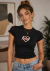 Baby Tee Lycra/Algodón REBEL