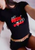 Baby Tee Lycra/Algodón RISK
