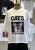 Remera Boxy CATS - comprar online