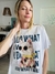 Remera estampada WHAT