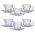 CONJUNTO DE XICARA DE CHA TULIPS