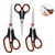 CONJUNTO TESOURA PROFISSIONAL 3/PÇS