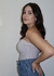 Top Nina Cinza - loja online