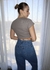 Blusa Eduarda Cinza - comprar online