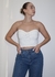 Top Nina Branco - Azzure