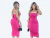 Vestido Canelado Tomara que Caia Midi com Costura Estilizada - comprar online