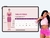 Imagem do Short Jeans Feminino Hot Pants - Rosa Pink com Cintura Alta
