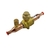 VALVULA DE ESFERA GBC 1/4 C/ SCHRADER - 009G7050