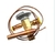 VALVULA EXPANSAO FIXA SVE-10 CP100 (5/8X7/8X1/4)SOLDA R22 SPORLAN (SEMI NOVA )