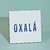 Azulejo decorativo - Oxalá - 15 x 15 cm