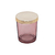 Potinho Delicacy com tampa dourada - rosa