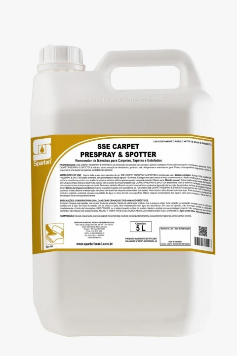 SSE CARPET PRESPRAY E SPOTTER 5L - SPARTAN