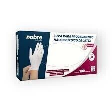 LUVA PROCED. GRANDE LATEX S/ TALCO C/100 UNID