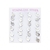 AROS ACERO BLISTER CACTUS X 12